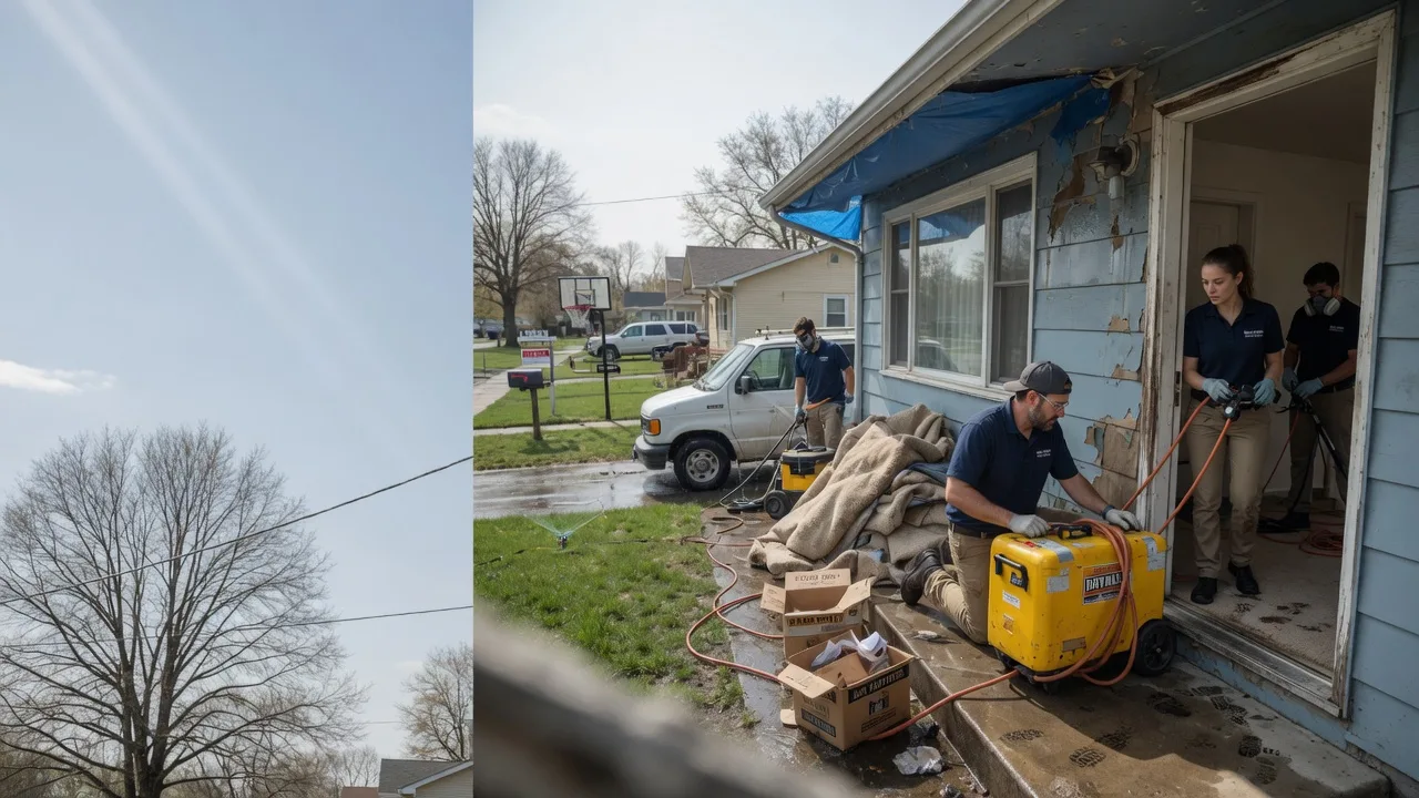 Basement Flood Cleanup in Weston, MI near me